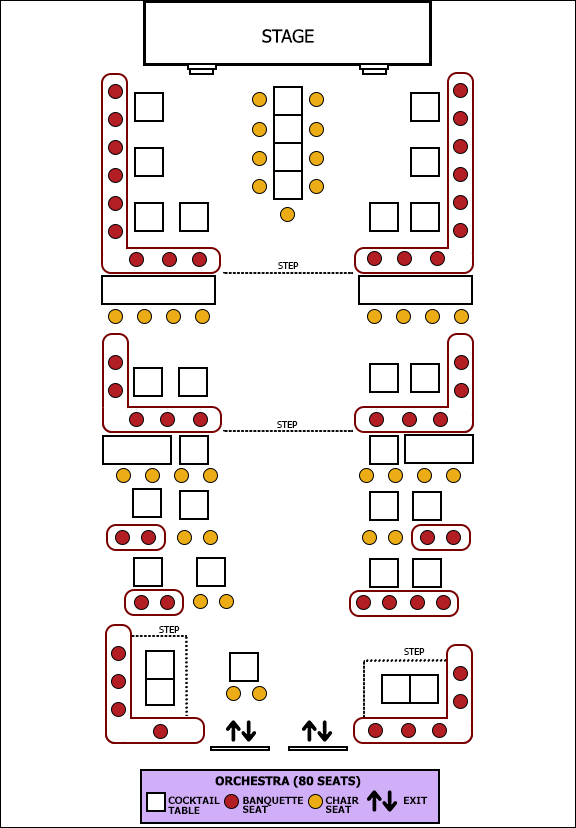 Triad Theater Seating Chart