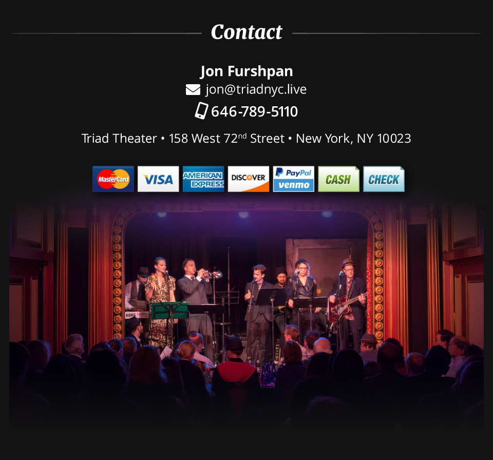 Triad video production deck — contact
